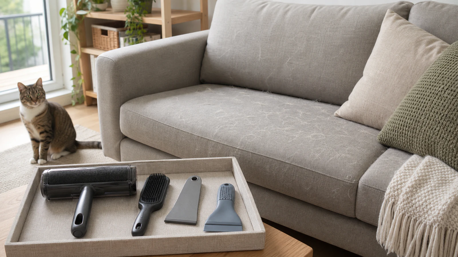Best reusable pet hair removers for furniture in an apartment