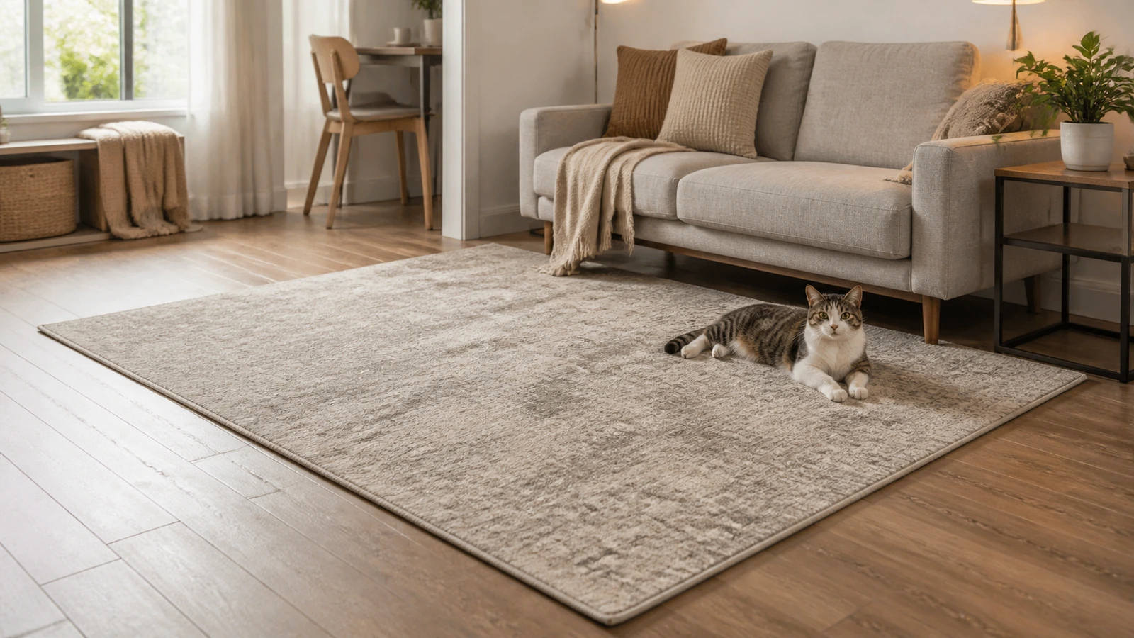 Best washable rugs for pets in a small apartment