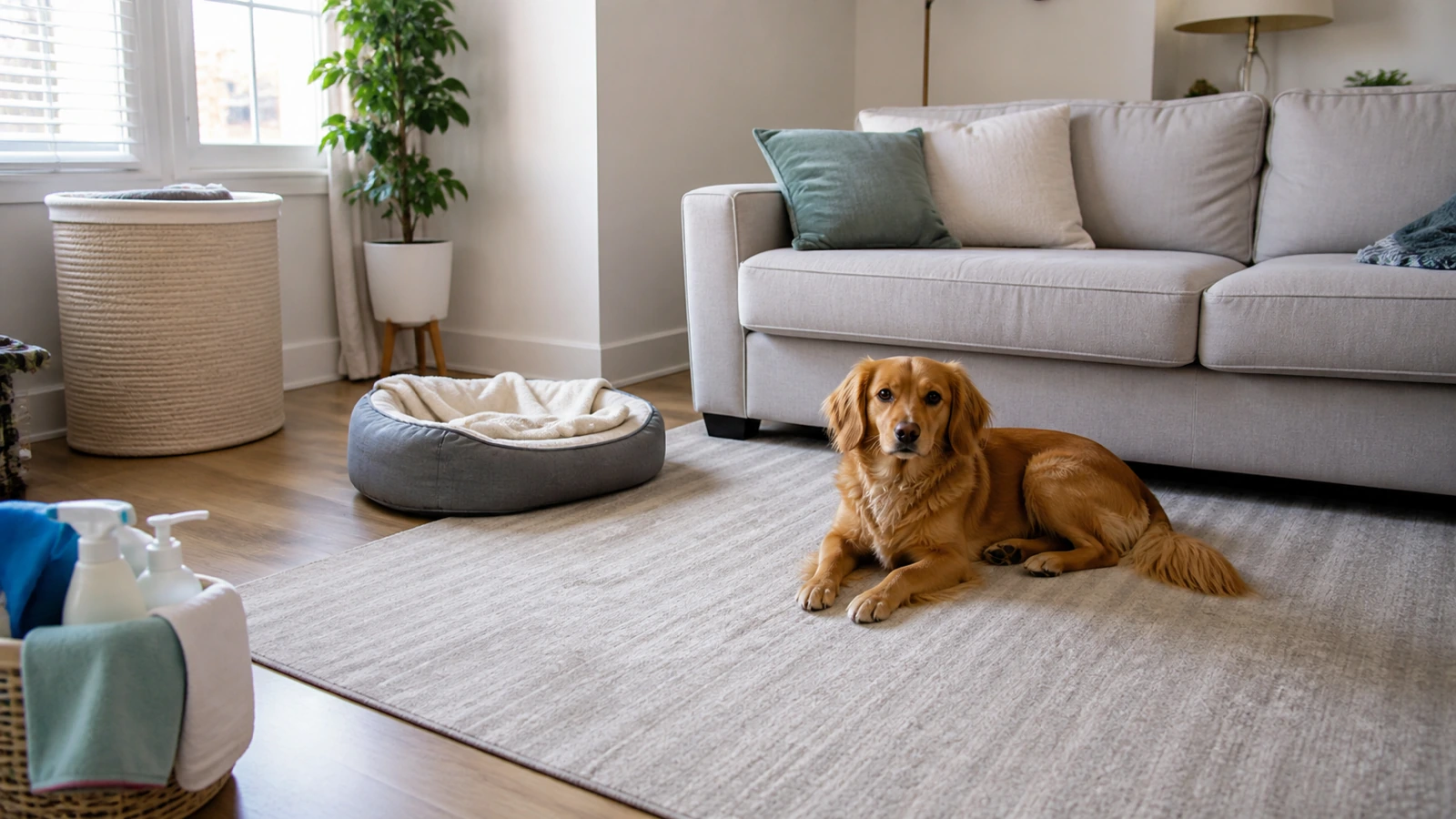 Pet odor returning after cleaning in a small apartment