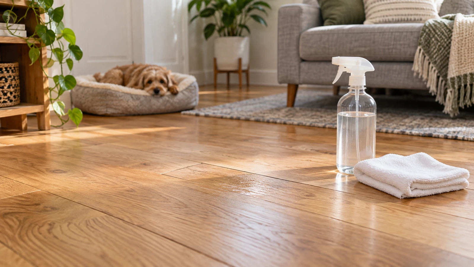 How to get pet urine smell out of hardwood floors
